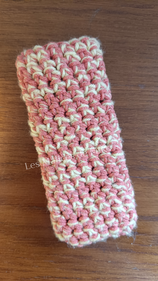 Pochette Portable Orange & Jaune