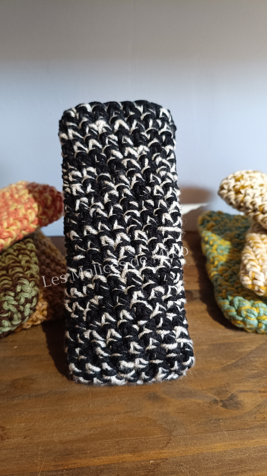 Accessoire | Pochette Portable - Noir & Blanc