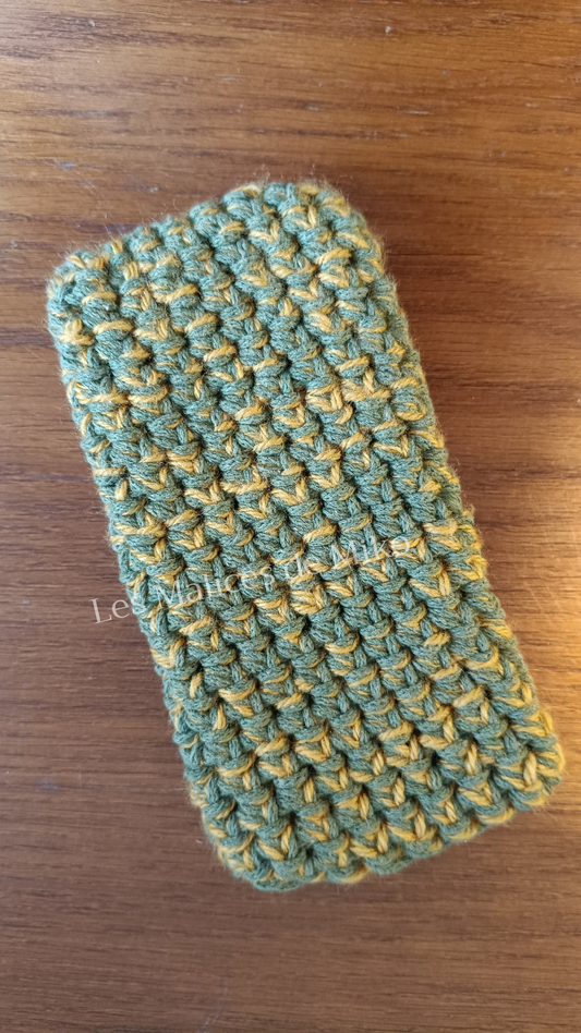 Pochette Portable Vert & Jaune